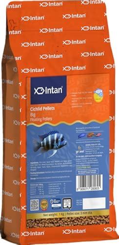 Aquatic Intan Cichlid Pellets Fish Food | Big Floating Pellets for ...