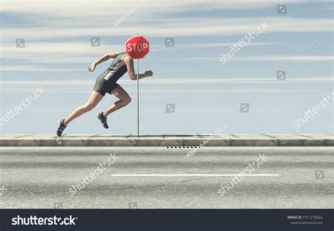 Image result for Running Stop Sign
