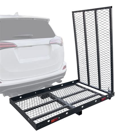 Buy JDMSPEEDHitch Wheelchair Carrier with Mobility Scooter Loading Ramp ...