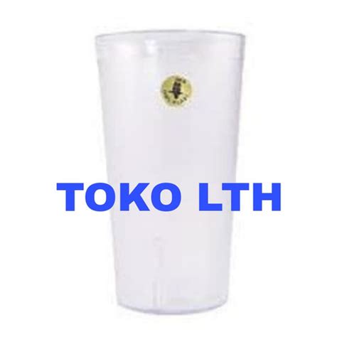 Jual GELAS PLASTIK AKRILIK MIKA 350 ML OWL PLAST GLASS ACRYLIC FOOD ...