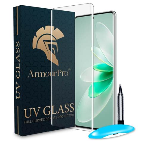 ArmourPro Advanced Hd+ Uv Tempered Glass For Vivo V27 Pro 5G, V27 5G ...