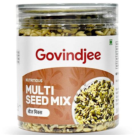 MULTI SEED MIX/ROASTED MULTI SEED exclusive at Govindjee – Govindjee ...