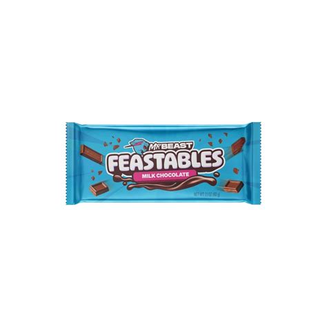 MRBEAST Feastables Milk Chocolate Bar 60g – Chefsneed