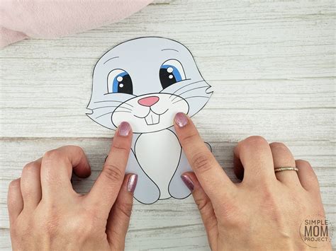 Free Cut and Paste Bunny Rabbit Craft – Simple Mom Project