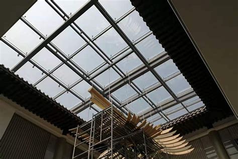 玻璃采光顶产品系列展示__云南恒久钢结构工程有限公司