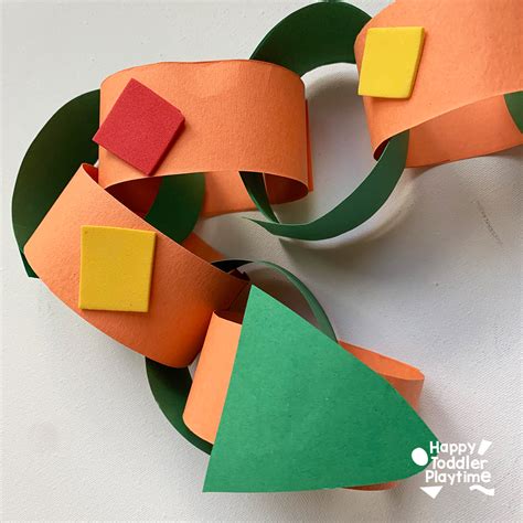 Image result for Paper Chain Snake Craft