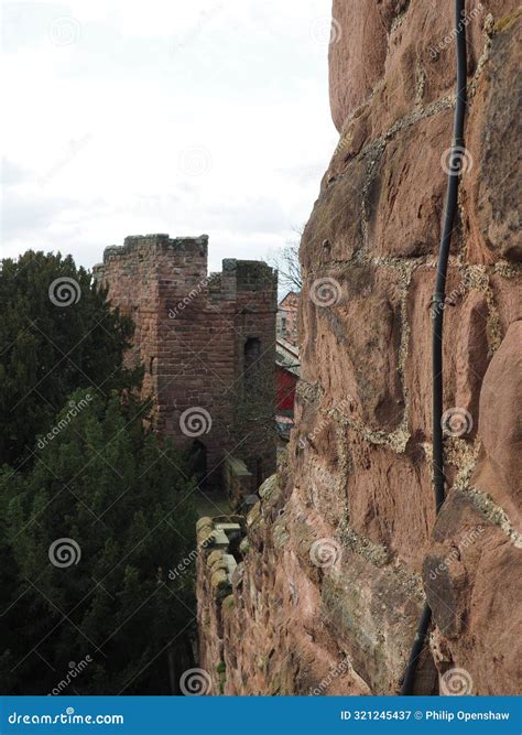 The Water Tower and Spur Wall a Medieval Defensive Structure Build To ...