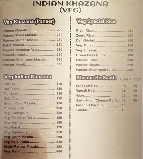Menu at New Kulsum Hotel, Navi Mumbai, Shop No 7