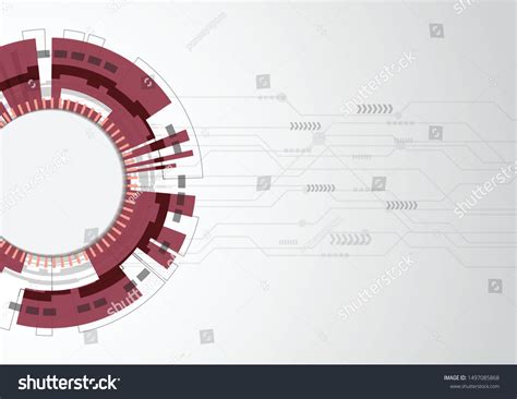 Red Technology Background 的图像结果