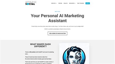 Skyline Social's AI Marketing Assistant - Latest product information,Latest pricing and options ...