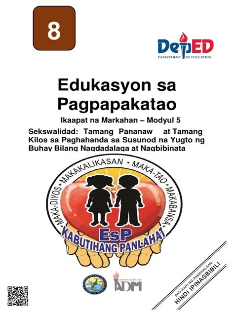 Image result for ESP Quarter 4 Module 1