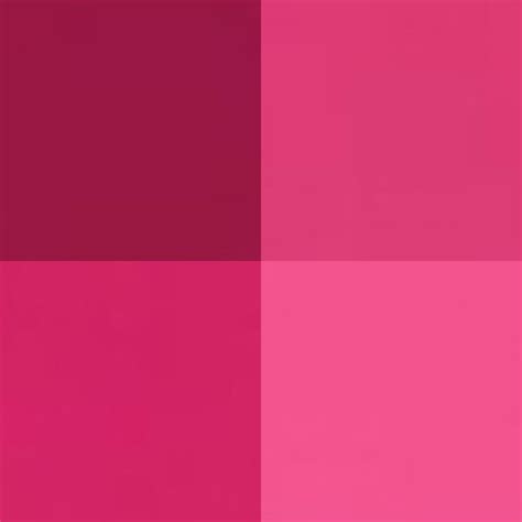 Pink and Red Color Scheme