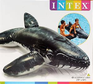 Kandy Toys Realistic Inflatable Whale Ride On Rideons & Wagons Non ...