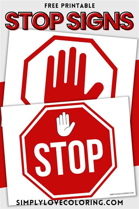 Image result for Stop Sign Print Out