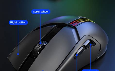 Amazon.in: Buy Aula F813 Wired & Wireless Gaming Mouse | Adjustable ...