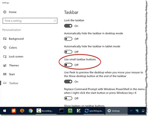 Image result for Small Icons Taskbar