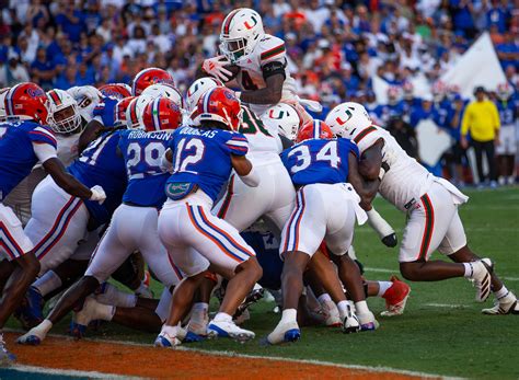 State of Florida college football wrapup: Miami handles Gators, UCF ...