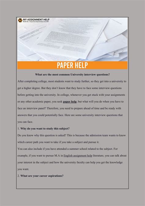 Common University Interview Questions 的图像结果