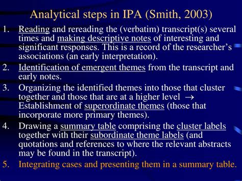 Image result for IPA Analysis Tutorial
