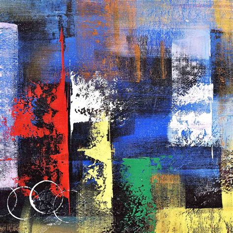 Spectrum Of Colours Abstract Painting – TOKENZ