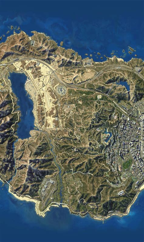 Download wallpaper Game, Map, GTA 5, section games in resolution 1080x1812