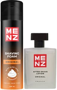MENZ Luxury Combo Pack Original Shaving Foam 250Gm & After Shave Lotion ...