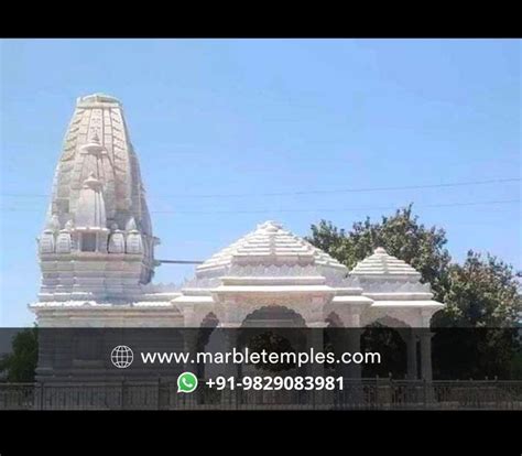 Big Outdoor Marble Temple Makers And Supplier in Jaipur, India - Marble ...