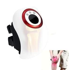 Sisliya Cordless Knee Massager Infrared Heated Vibration Physiotherapy ...