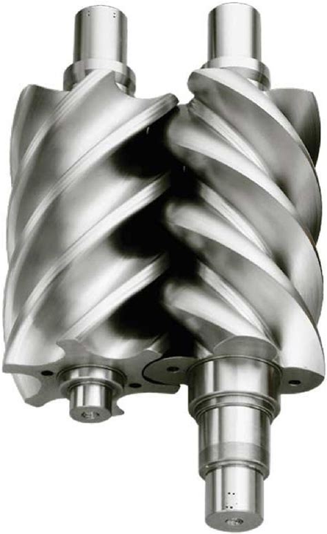 Image result for Rotary Screw Compressor Animation