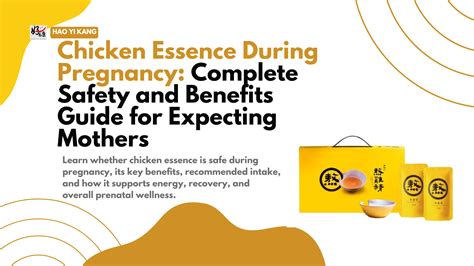 Chicken Essence in Pregnancy: Safety & Benefits Guide