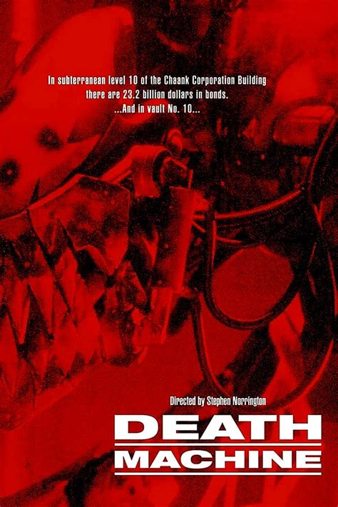 Death Machine (1995) - Posters — The Movie Database (TMDB)