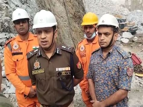 NDRF, SDRF, CISF, police and fire department carry out rescue ...