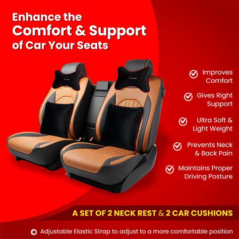 Car Cushion and Neck Rest Combo – Comfort & Support for Every Ride ...