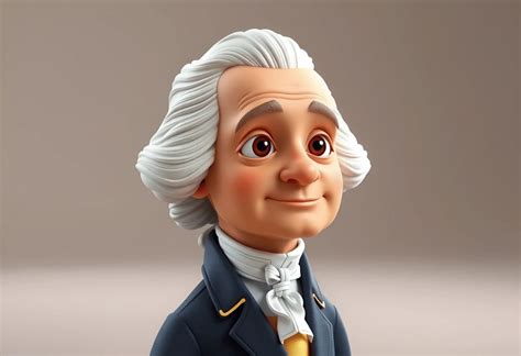 Cartoon Character of George Washington - Free Download - AI Scribbles