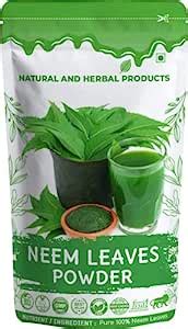 Neem Powder Organic, Skin Glow and Hair Nutrition, Skin Whitening, Pure ...