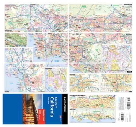 Rand McNally - Southern California, Easy To Fold - Folding Travel Map ...