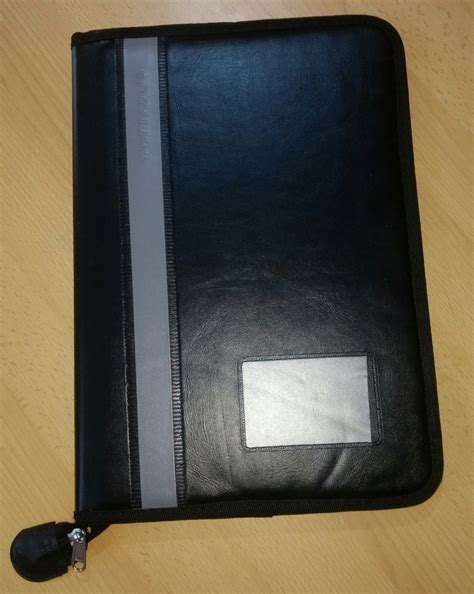 File Folder Portfolio Zipper Closure Document Folder with 30 Pockets ...