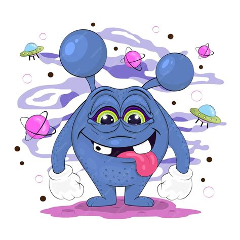 Alien Monster Cartoon 的图像结果