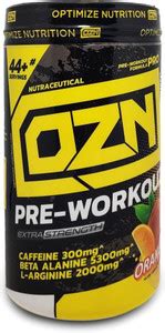 OZN Extra Strength Caffeine, Beta Alanine And L-Arginine Pre Workout ...