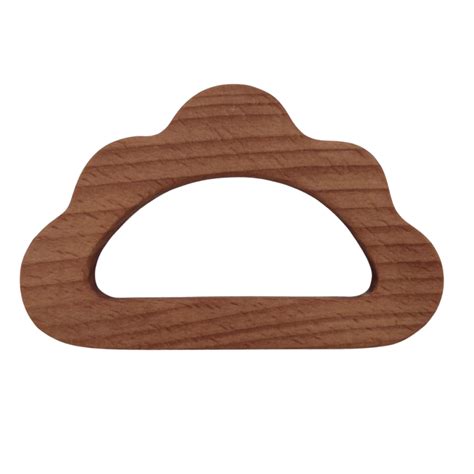 Premium Beech Wood Cloud Teether for Babies | Safe and Soothing ...