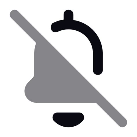 Mute notification - Free social media icons