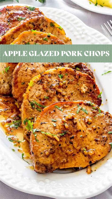 Skillet pork chops with apples – Artofit