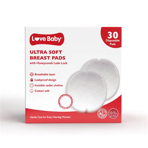 Buy Love Baby Ultra Soft Disposable Breast Pads 30s online at best ...