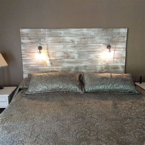 Adorable Farmhouse Whitewashed Reclaimed Wood Headboard - Etsy ...
