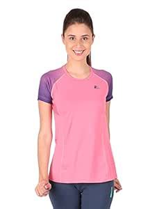 Vector X VTDF-006-A Running Knitted Polyester T-Shirt, Large (Pink ...