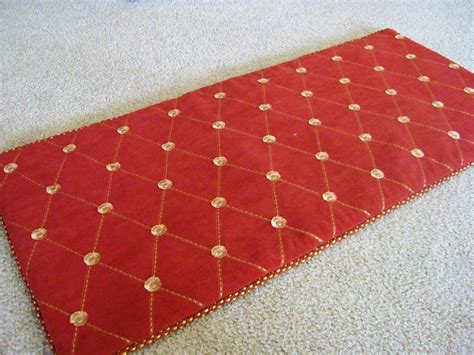 Becca Faye Quilts: Bench Cushion