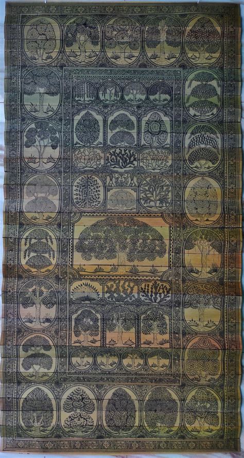 Buy Tree of Life, in Talapatra Palm Leaf Art by Sanju Swain