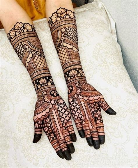 Stunning Full Hand Mehndi Designs - Simple, Modern & Bridal Styles ...