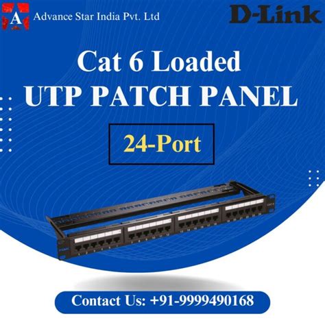 Cat 6 Patch Panel Dealer in Nehru Place Delhi Ncr
