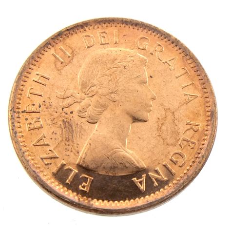 1963 Canadian Penny